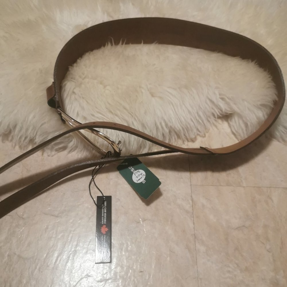 Leather belt bnwt size SP
